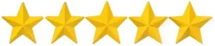 Five Star Customer Rating